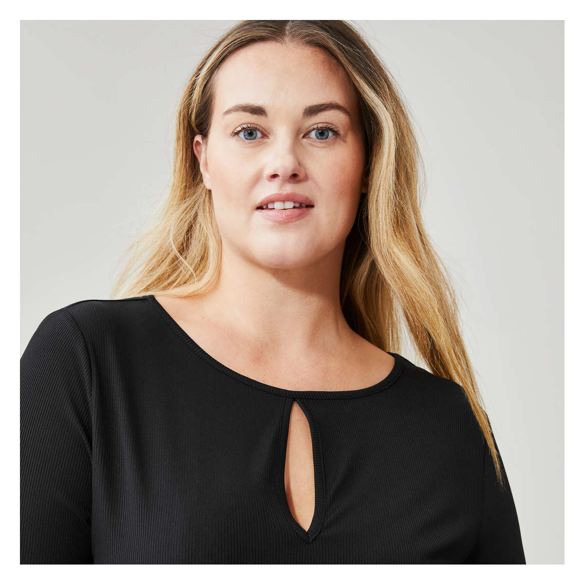 Women+ Mod Bodysuit in JF Black from Joe Fresh