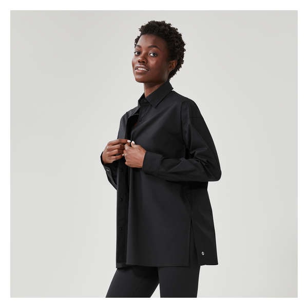On-the-Go Button-Down - Black