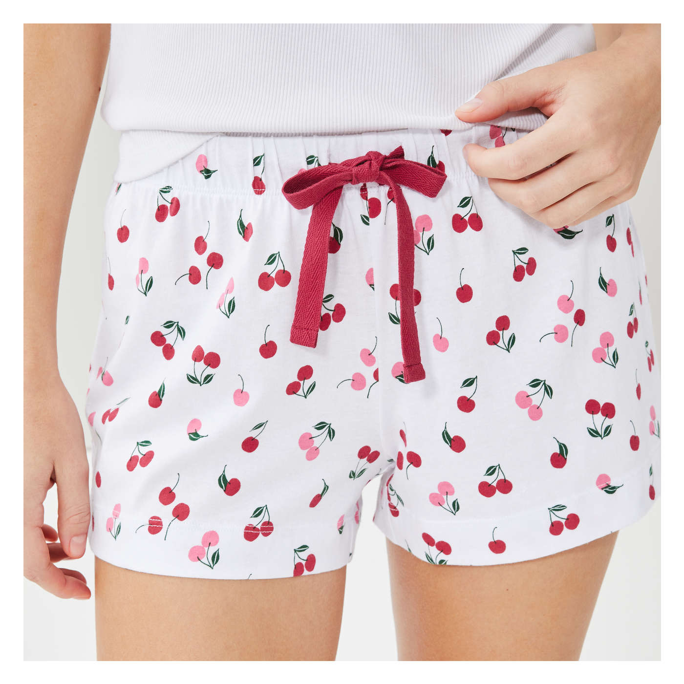 Pajama Short in White from Joe Fresh