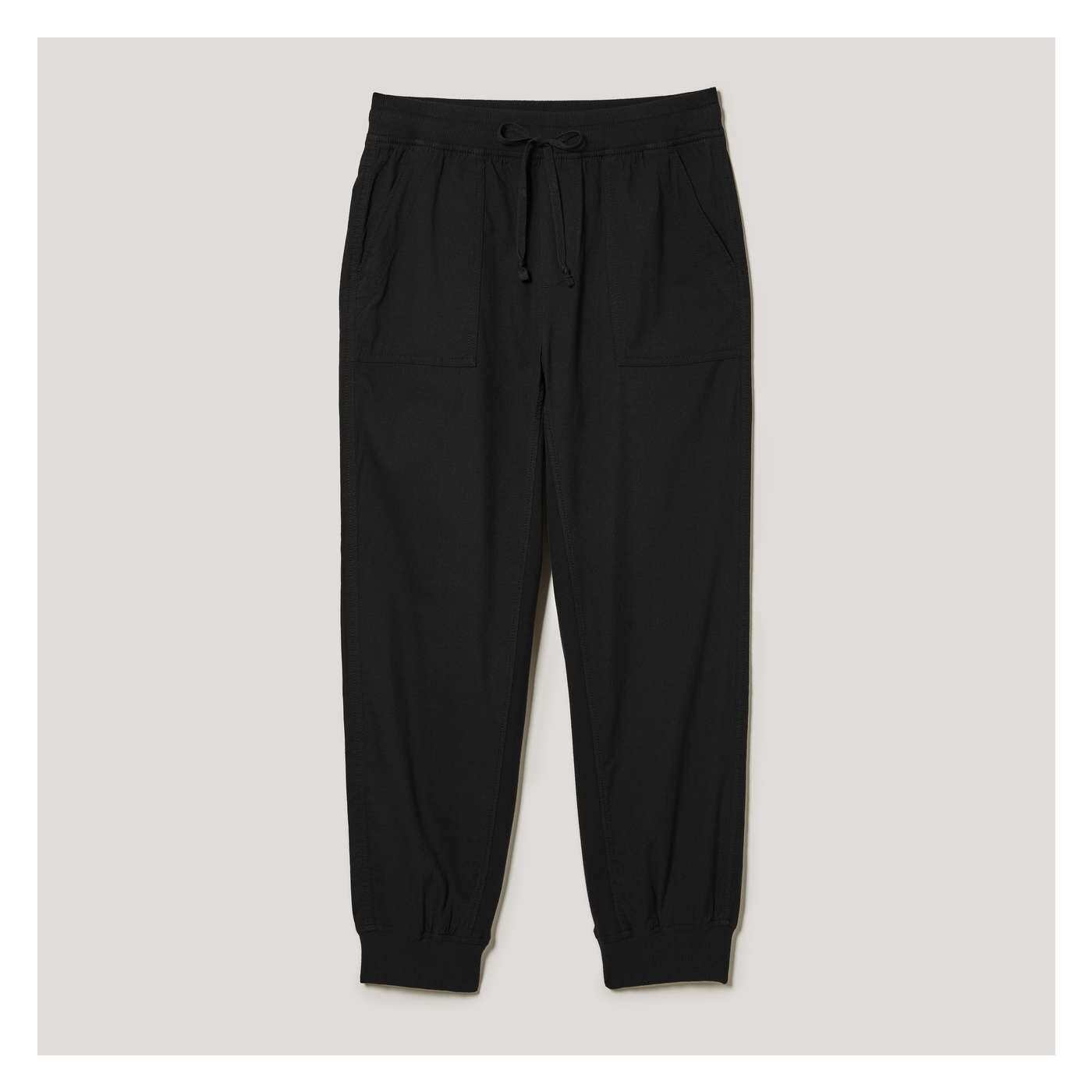 Mid Rise Active Jogger in Black from Joe Fresh