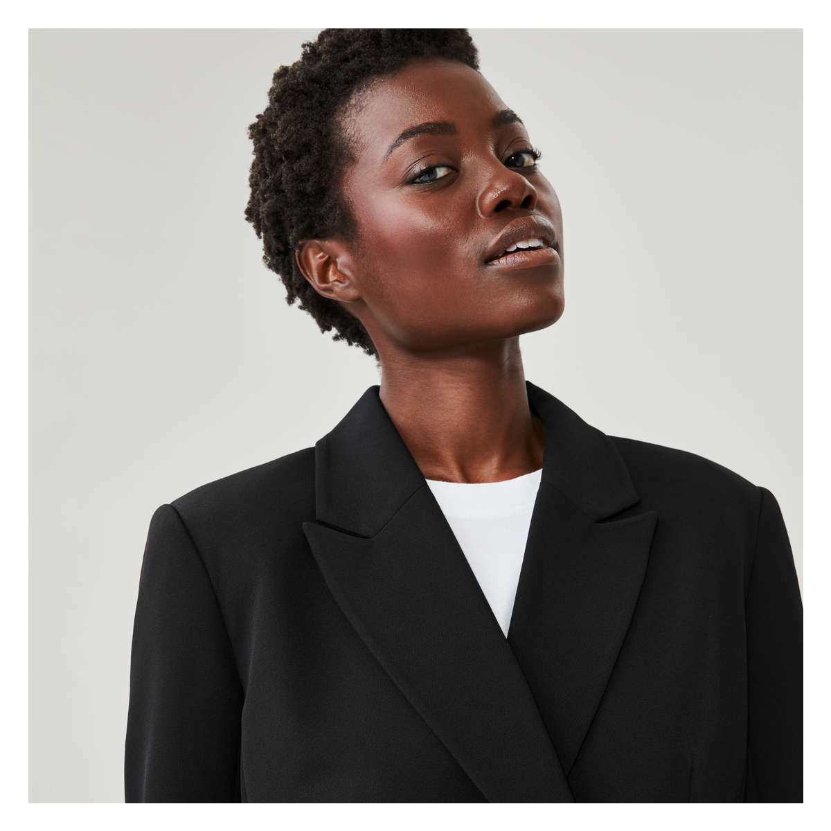 Women's Relaxed Fit Essential Blazer - A New Day™ Black : Target