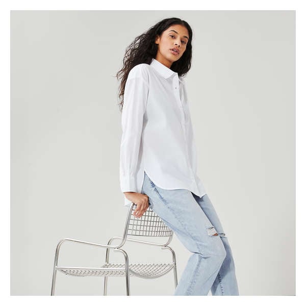 Essential Relaxed Button-Down - Bright White