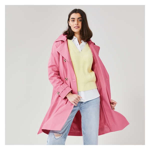 Essential Trench - Dusty Rose