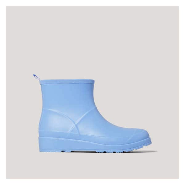 Wedge Rain Boots - Blue