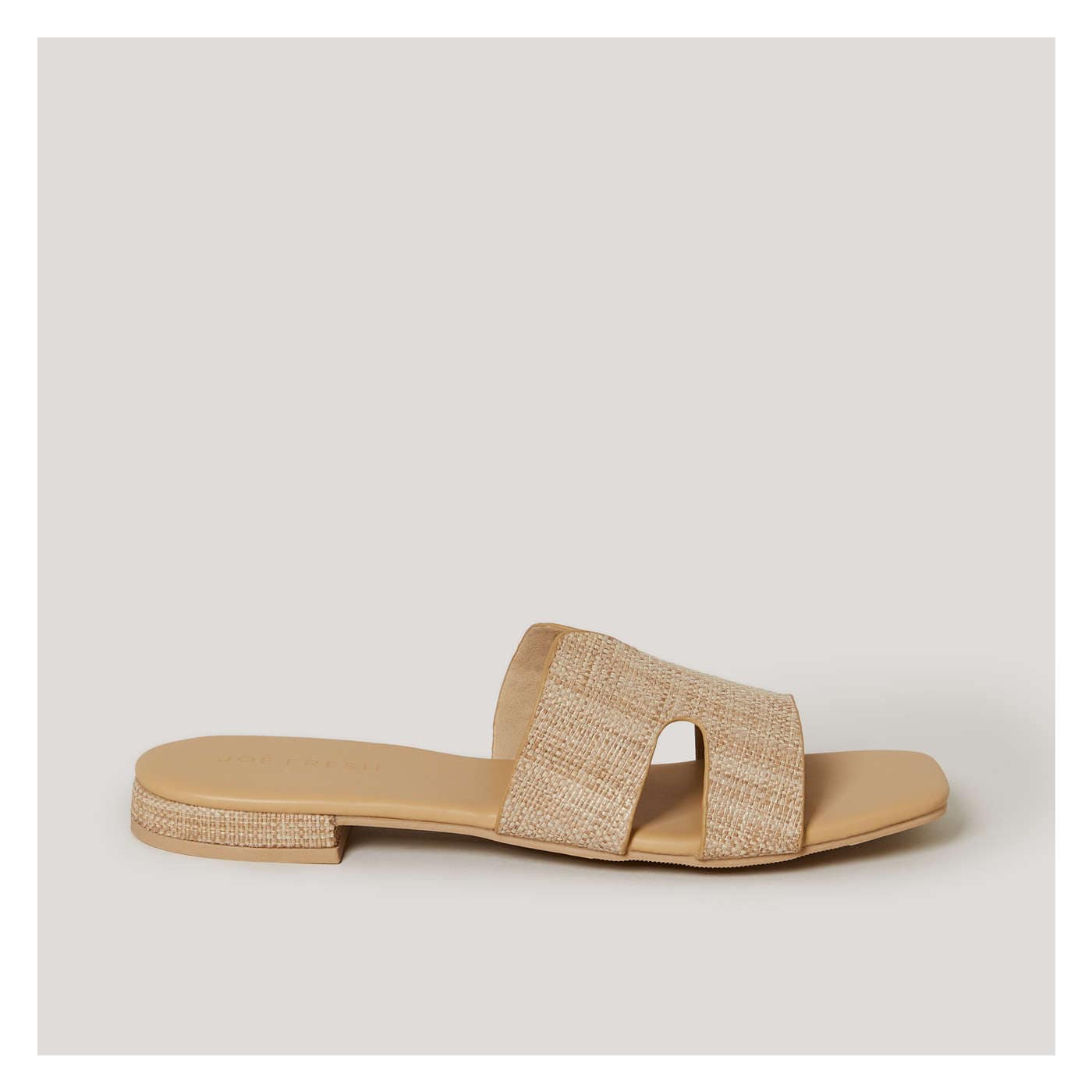 Flat Sandals in Cream from Joe Fresh