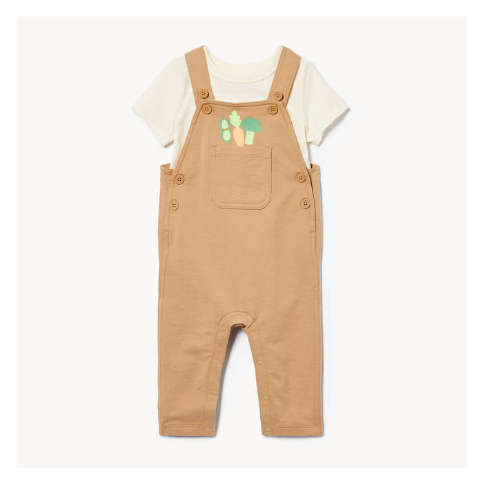 Baby Boys' 2-Piece Overall Set