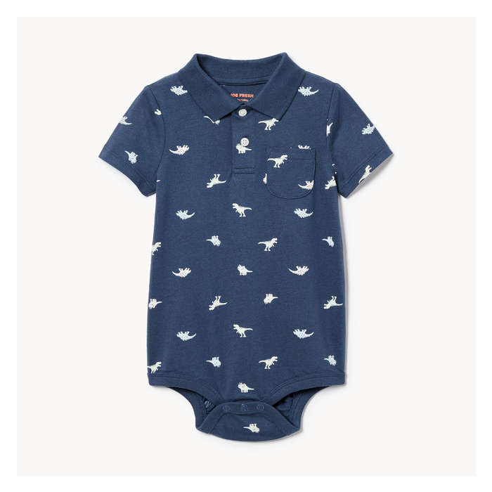 Baby Boys' Polo Bodysuit