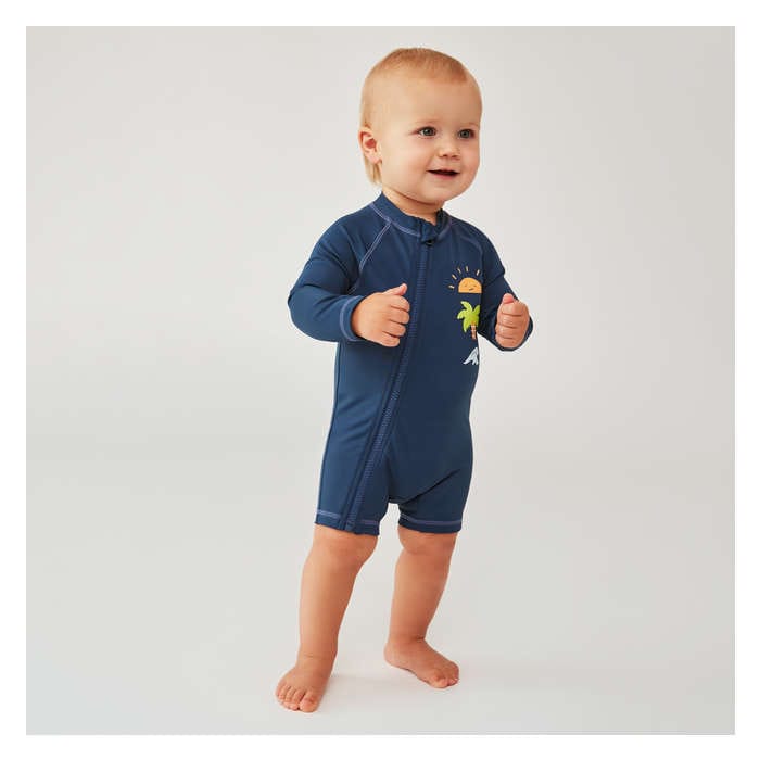Baby Boys' Rash Guard Swimsuit