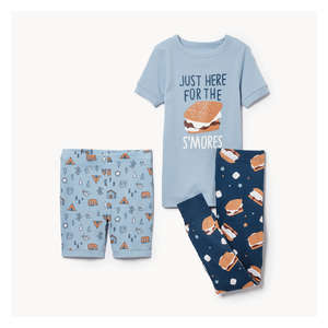 Kid Boys' 3-Piece Pajama Set - Dark Navy