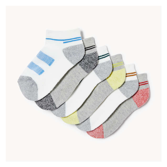 Kid Boys' 6 Pack Low-Cut Socks