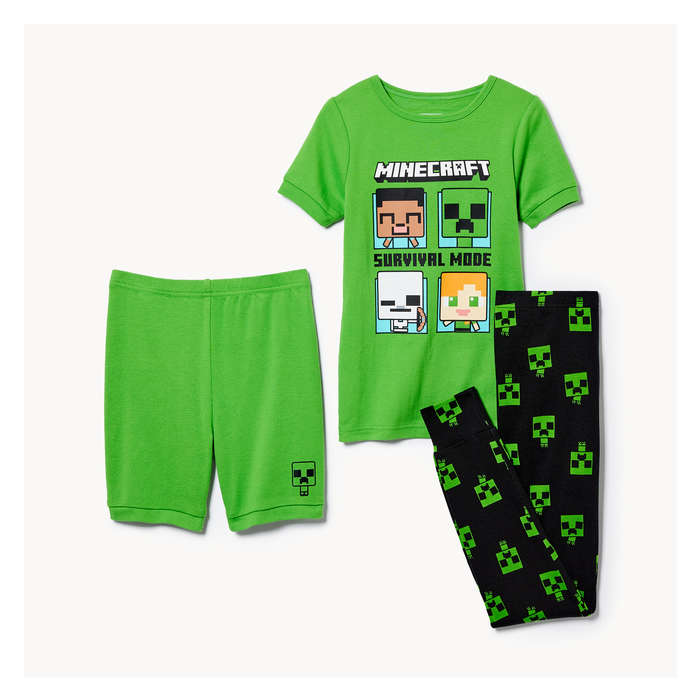 Kid Boys' 3-Piece Minecraft Set