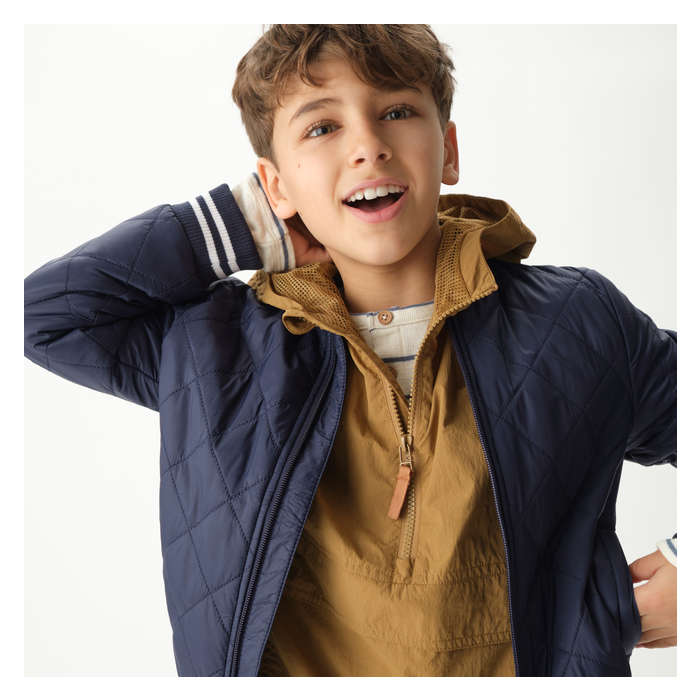 Garçons Blouson d’aviateur matelassé avec PrimaLoftMD