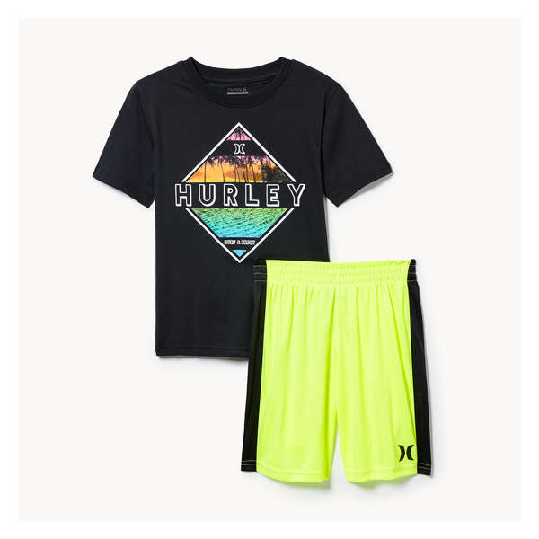 Kid Boys' Hurley 2-Piece Set - Black
