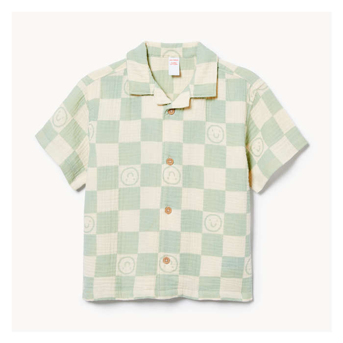 Toddler Boys' Gauze Shirt