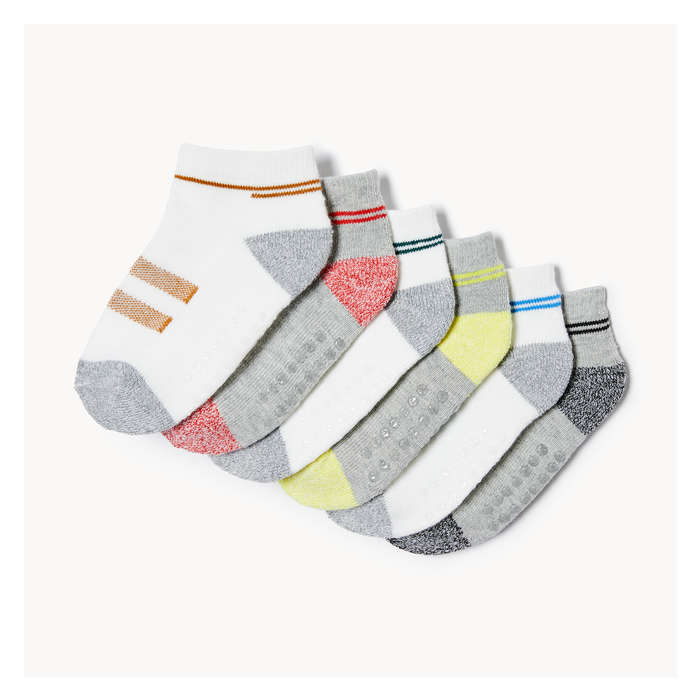 Toddler Boys' 6 Pack Low-Cut Socks