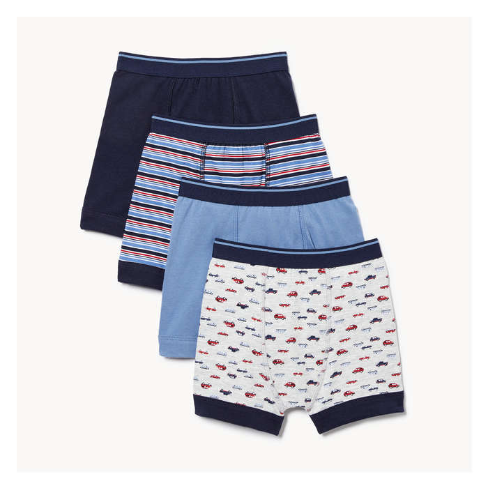 Toddler Boys' 4 Pack Boxer Brief