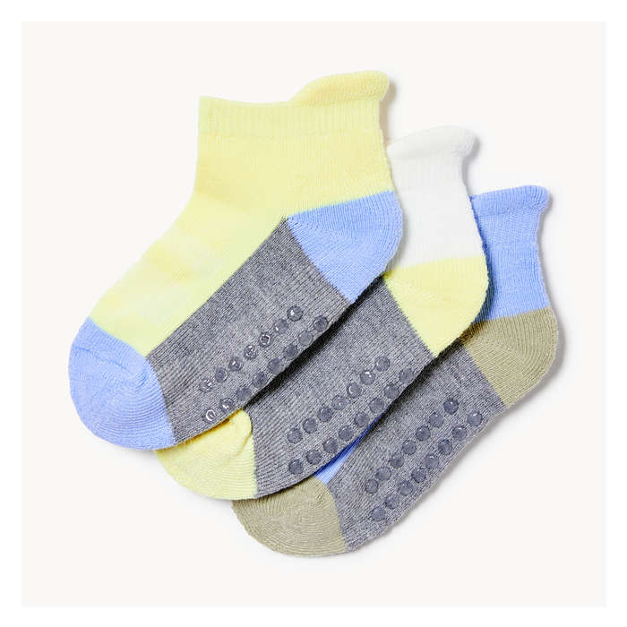 Toddler Boys' 3 Pack Low-Cut Socks