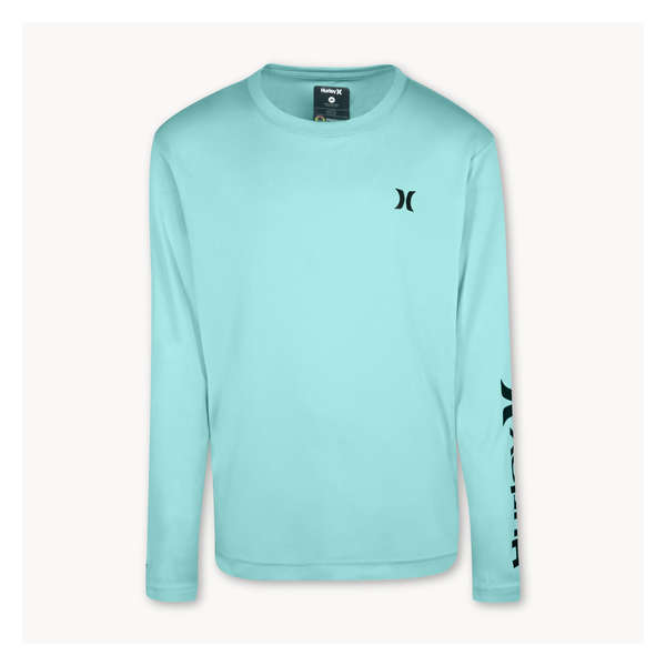 Toddler Boys' Hurley Long Sleeve - Light Aqua