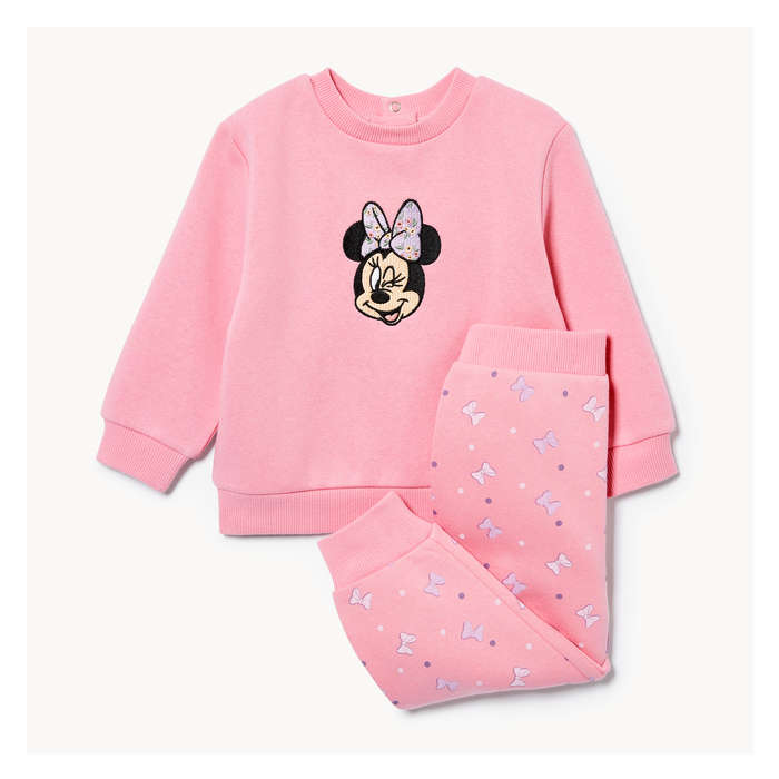 Baby Girls' Minnie Mouse Pullover Set