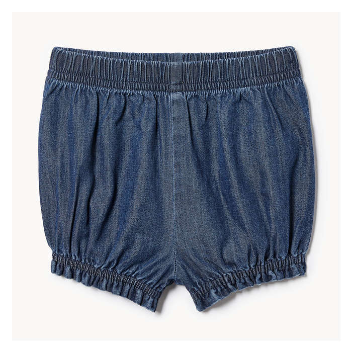 Baby Girls' Denim Bloomer