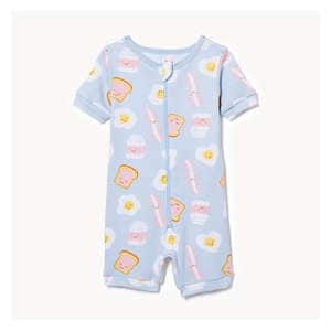 Baby Girls' Sleep Romper - Pale Blue