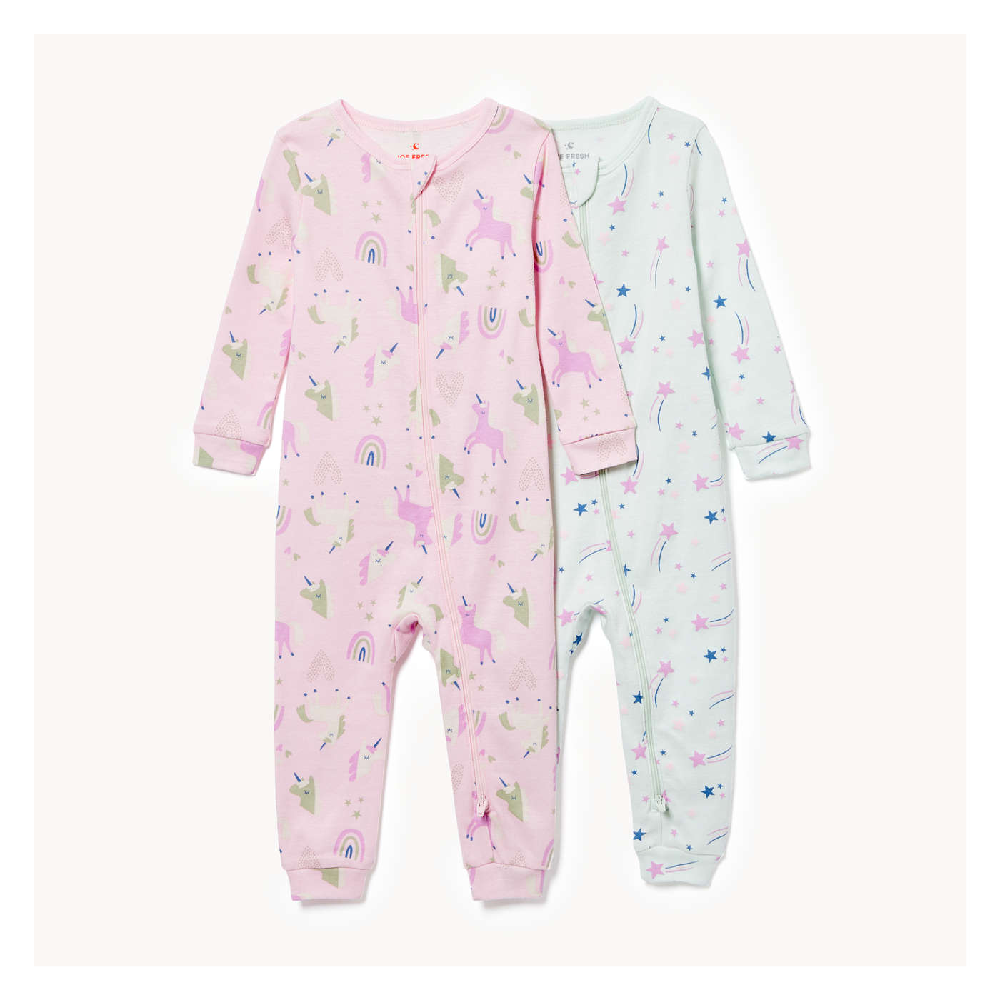 Baby Girls' 2-Pack Sleepers