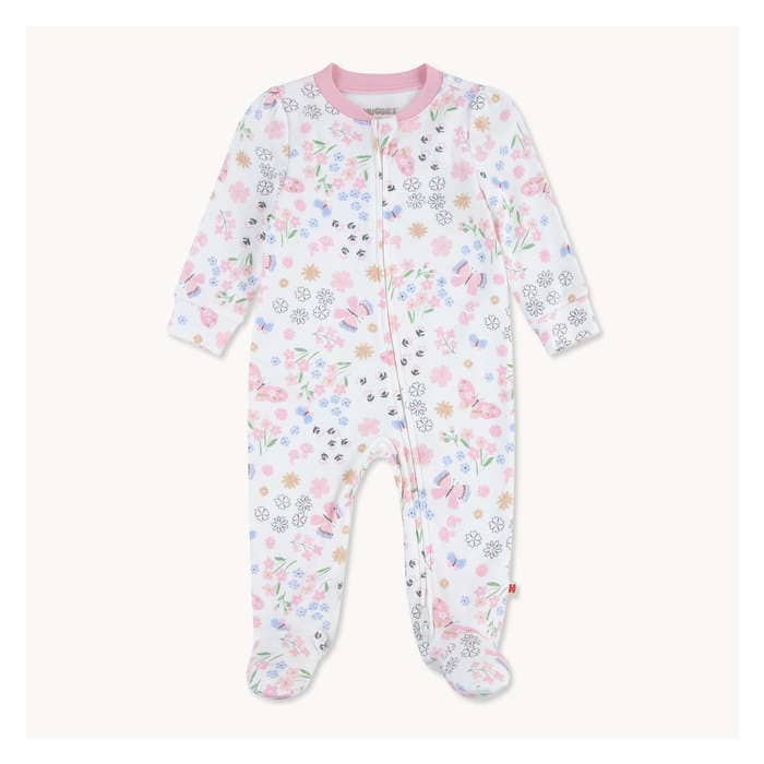 Bébés Filles Combinaison à pieds Huggies pour bébés filles - Blanc