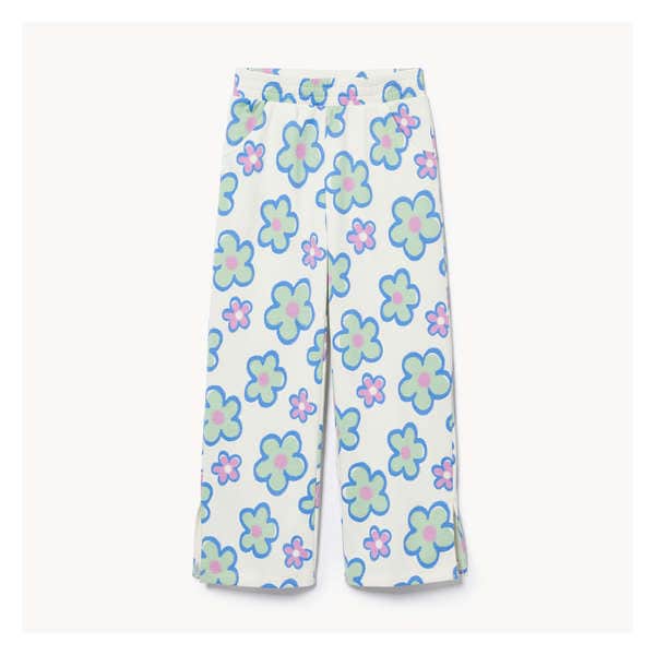 Kid Girls' Wide Leg Jogger - Off White