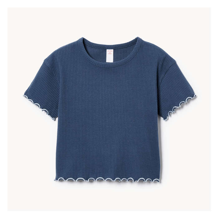 Kid Girls' Rib T-Shirt