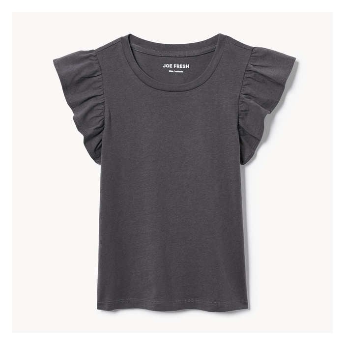 Kid Girls' Ruffle T-Shirt