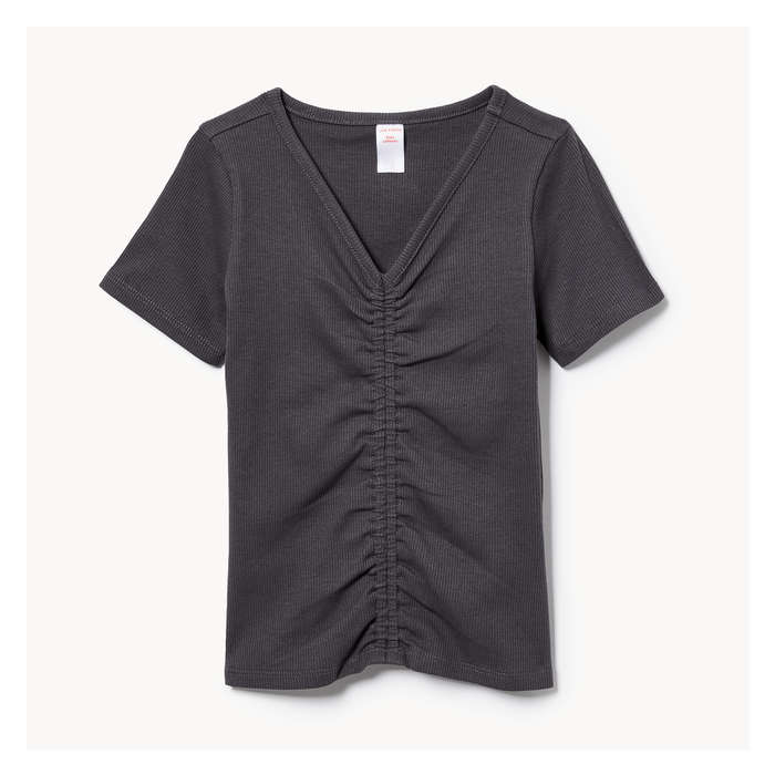Kid Girls' Ruched Front T-Shirt