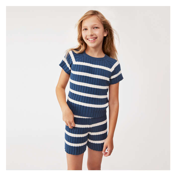 Kid Girls' Rib T-Shirt