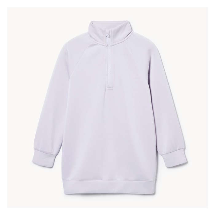 Kid Girls' Active Quarter-Zip Dress