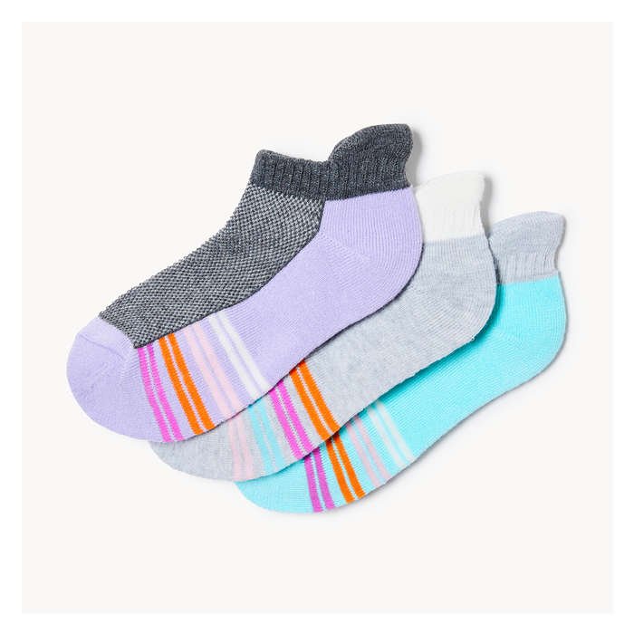Kid Girls' 3 Pack Low-Cut Socks