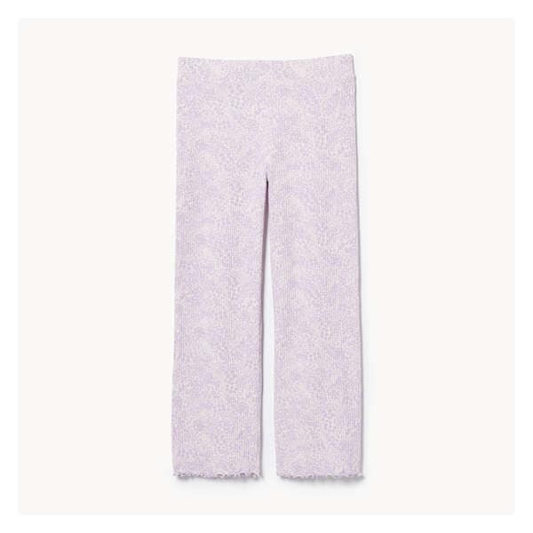 Kid Girls' Wide Leg Pant - Light Lilac