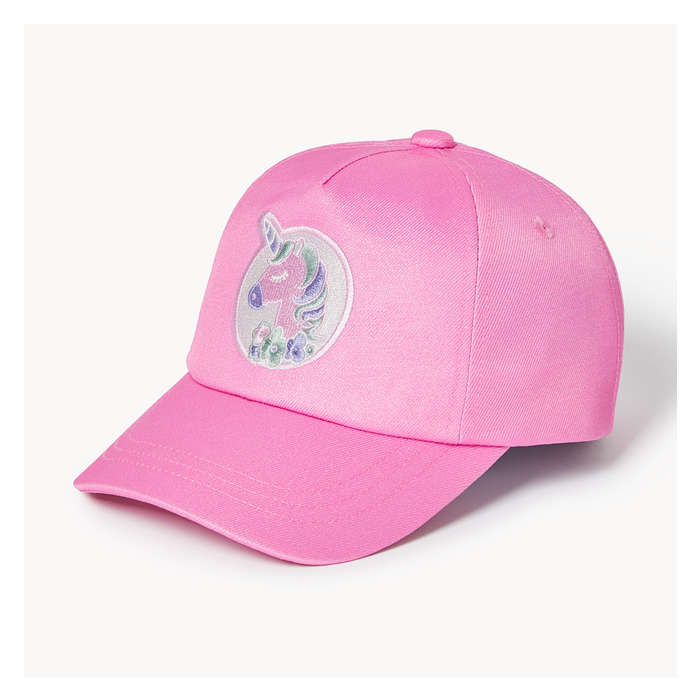 Toddler Girls' Embroidered Cap