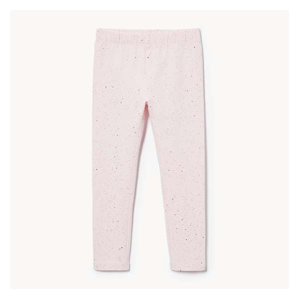 Toddler Girls' Sparkle Legging - Powder Pink