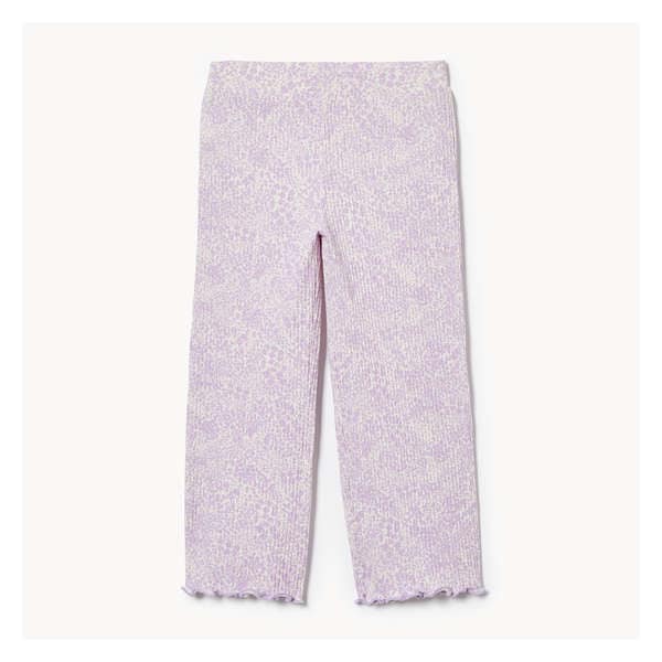 Toddler Girls' Wide Leg Pant - Light Lilac