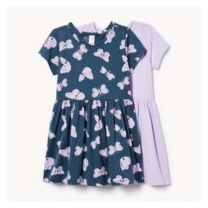 Toddler Girls' 2-Pack Dress - Indigo