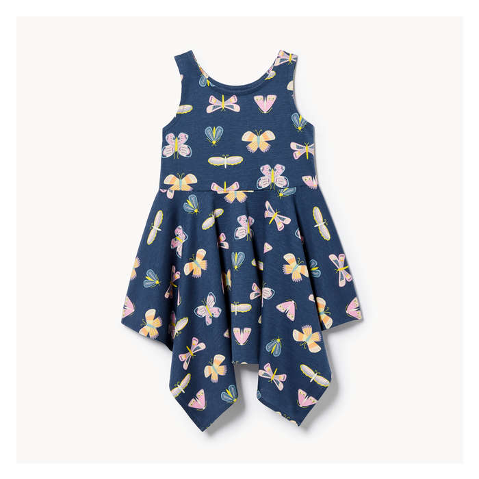 Toddler Girls' Handkerchief Dress