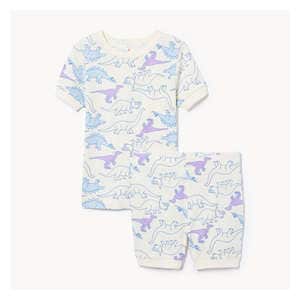 Toddler Girls' 2-Piece Pajama Set - Off White