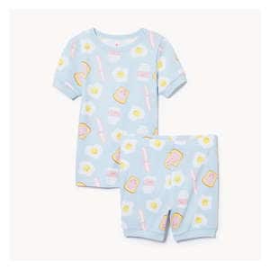 Toddler Girls' 2-Piece Pajama Set - Pale Blue