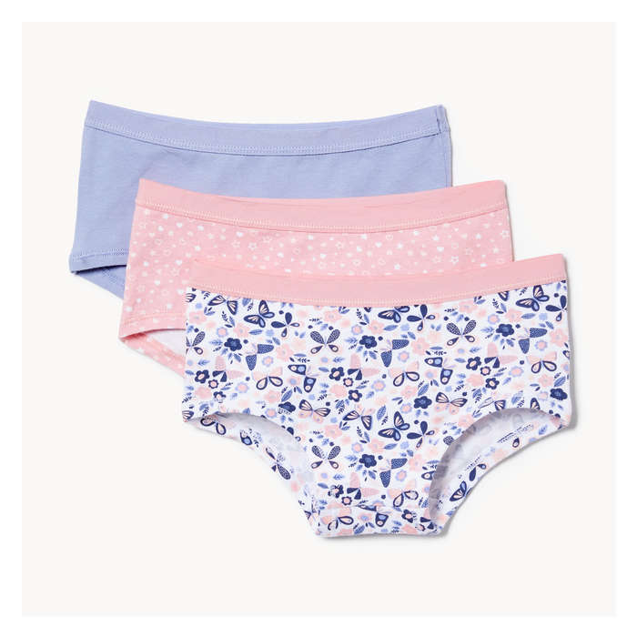 Toddler Girls' 3 Pack Boyshorts