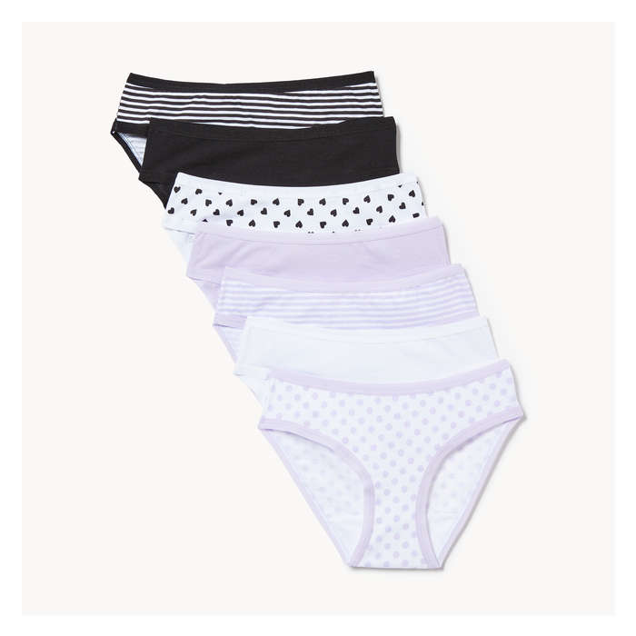 Toddler Girls' 7 Pack Bikini