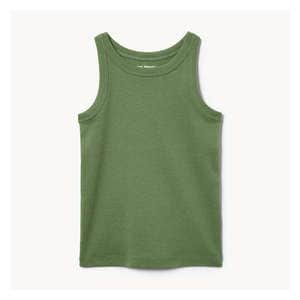 Toddler Girls' Rib Tank - Light Green