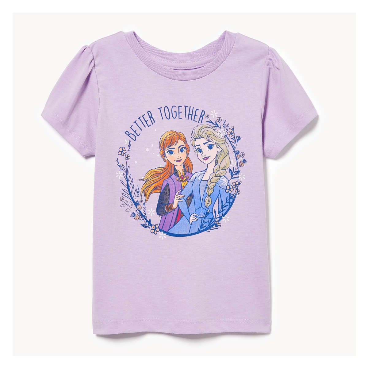 Toddler Girls' Frozen T-Shirt in Light Lilac from Joe Fresh