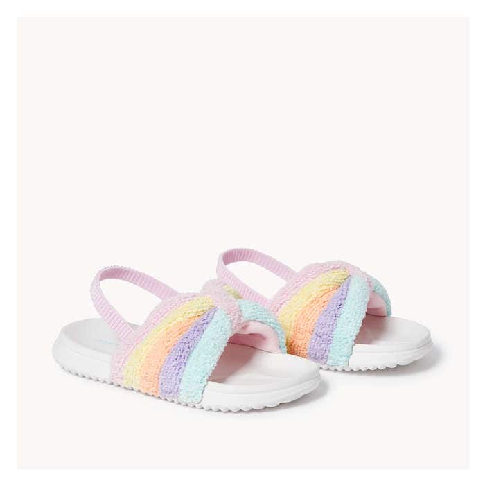 Toddler Girls' Slides - Multi
