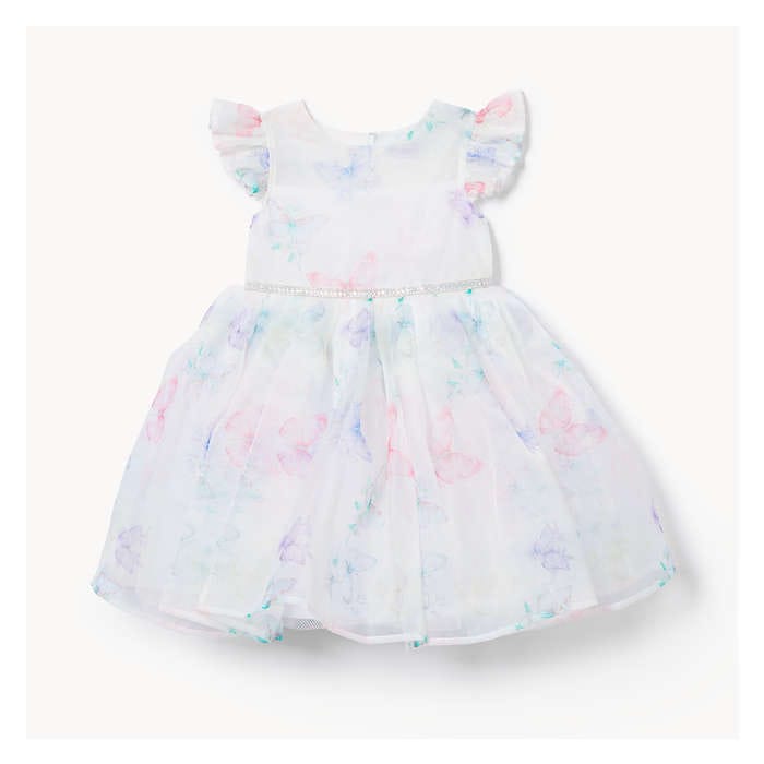 Toddler Girls' Blueberi Boulevard Organza Dress