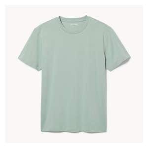 Men's Essential Crew Neck Tee - Light Khaki Green
