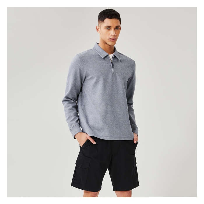 Men's Pique Polo Pullover